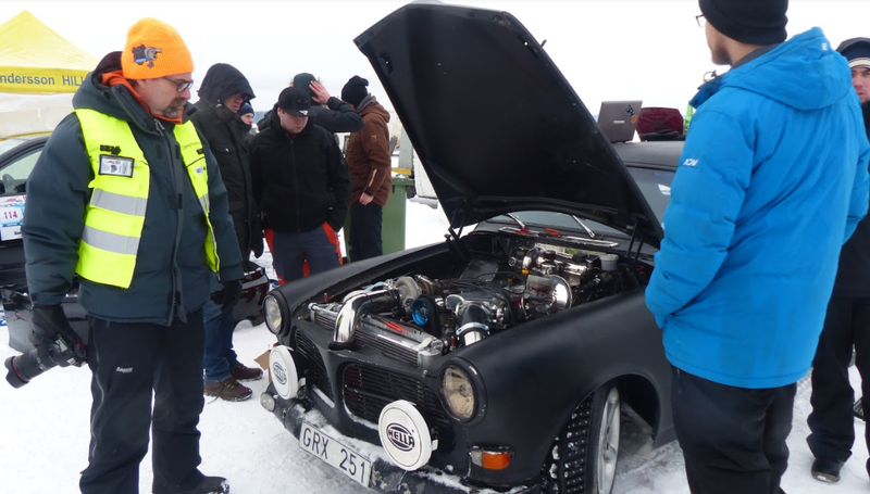 Illustration for article titled Sweden's 'Speed Weekend On Ice' Is Where Sanity Goes To Die And Axles Go To Break